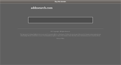 Desktop Screenshot of addnsearch.com